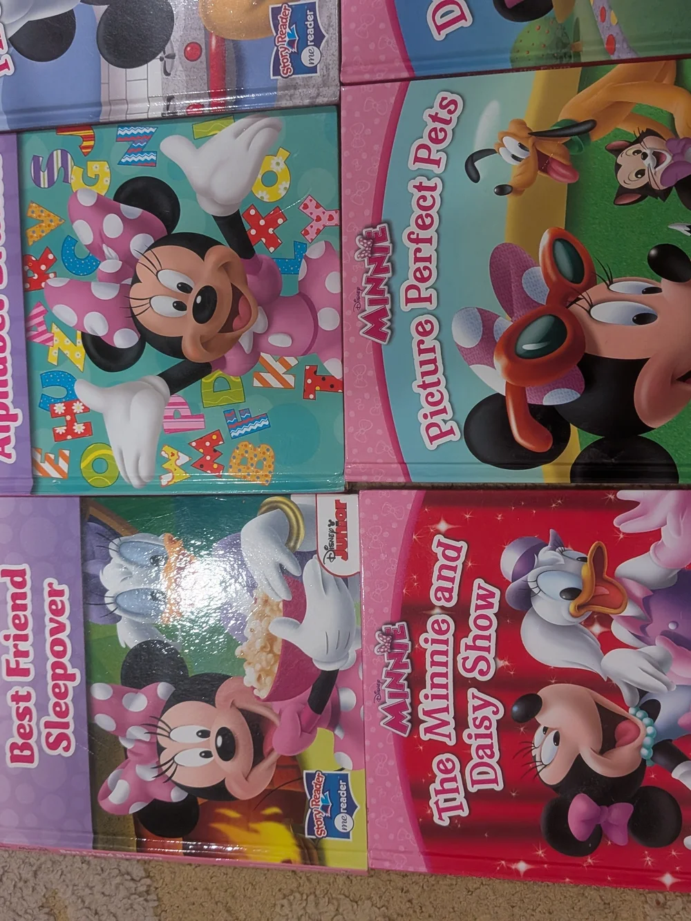 Me Reader Electronic Reader Books 8 Hardcover Minnie Mouse (No Reader)